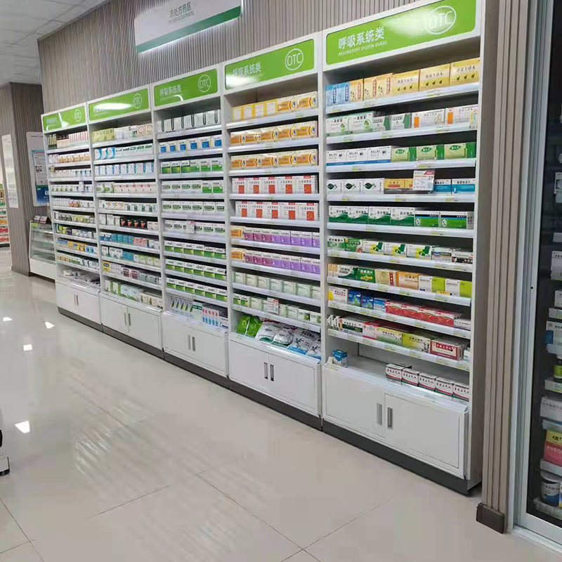 药店货架